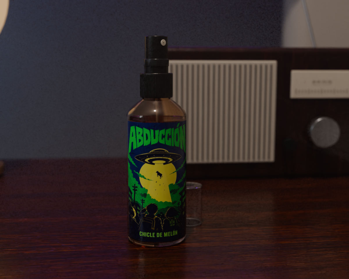 ABDUCCIÓN - Spray aromático 100ml inspirado en Dan Da Dan