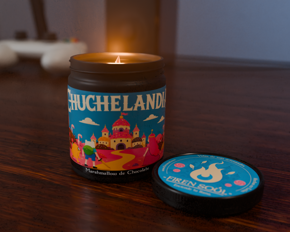 CHUCHELANDIA - Vela inspirada en Hora de Aventuras