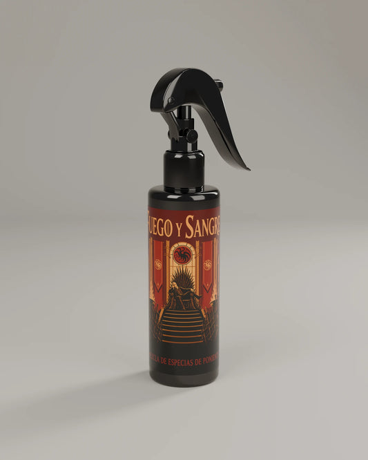FUEGO Y SANGRE - Spray aromático 200ml inspirado en La Casa del Dragón