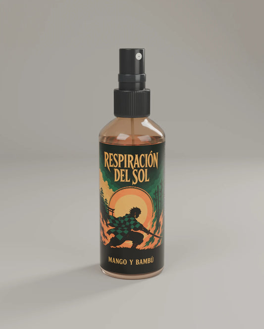 RESPIRACIÓN DEL SOL - Spray aromático 100ml inspirado en Kimetsu no Yaiba