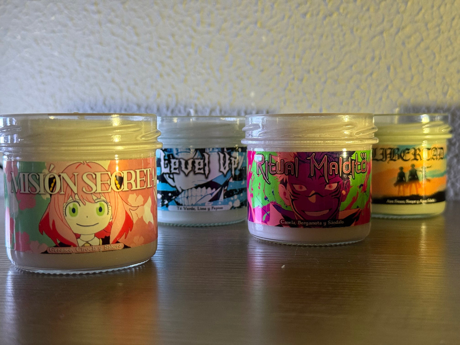 VELAS DE ANIME