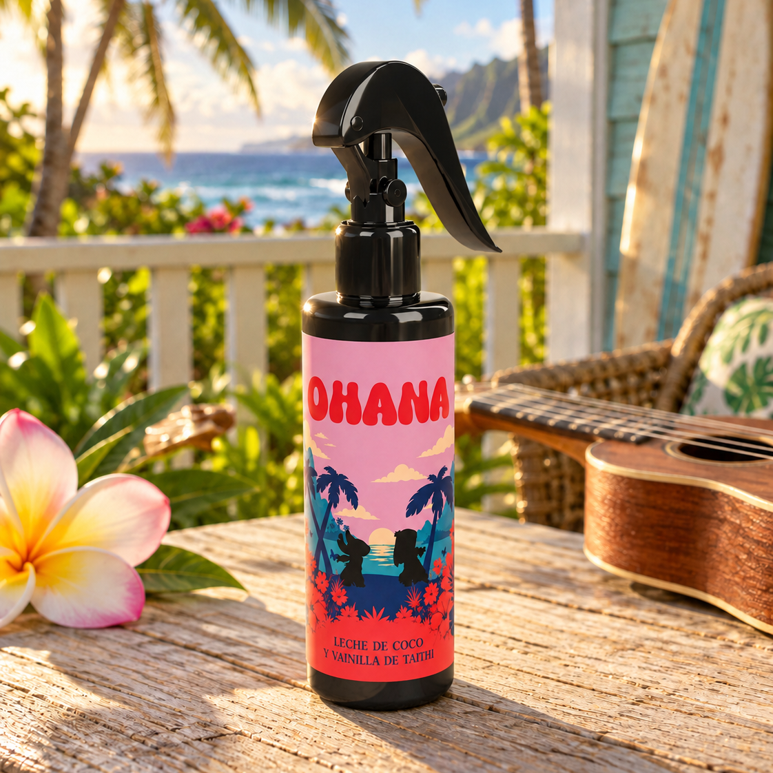 OHANA - Spray aromático 200ml inspirado en Lilo & Stitch