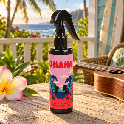 OHANA - Spray aromático 200ml inspirado en Lilo & Stitch