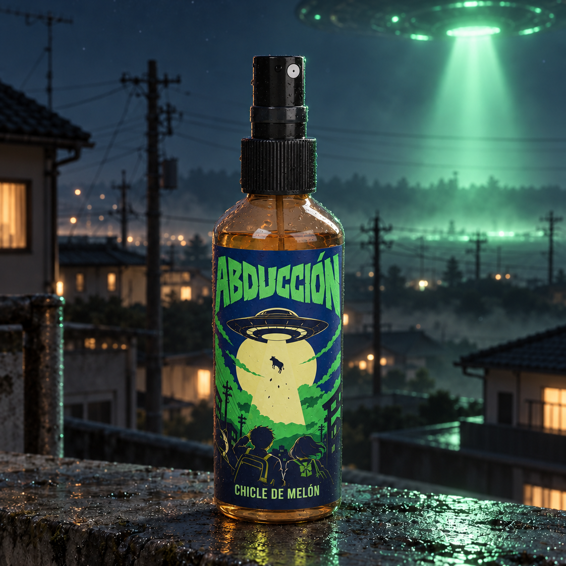 ABDUCCIÓN - Spray aromático 100ml inspirado en Dan Da Dan