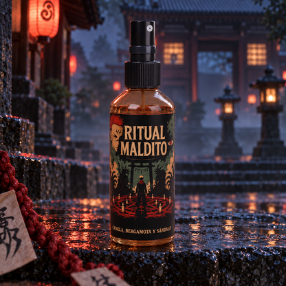 RITUAL MALDITO - Spray aromático 100ml inspirado en Jujutsu Kaisen