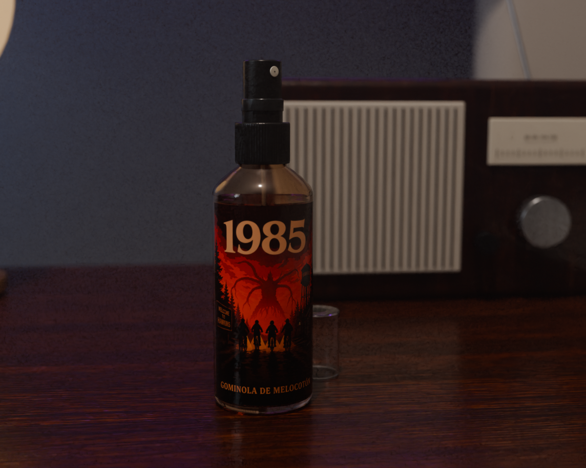 1985 - Spray aromático 100ml inspirado en Stranger Things