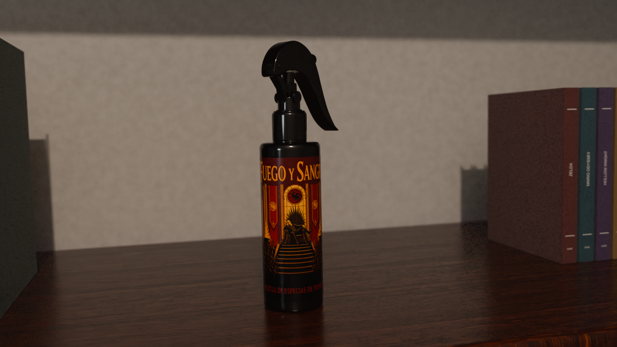 FUEGO Y SANGRE - Spray aromático 200ml inspirado en La Casa del Dragón