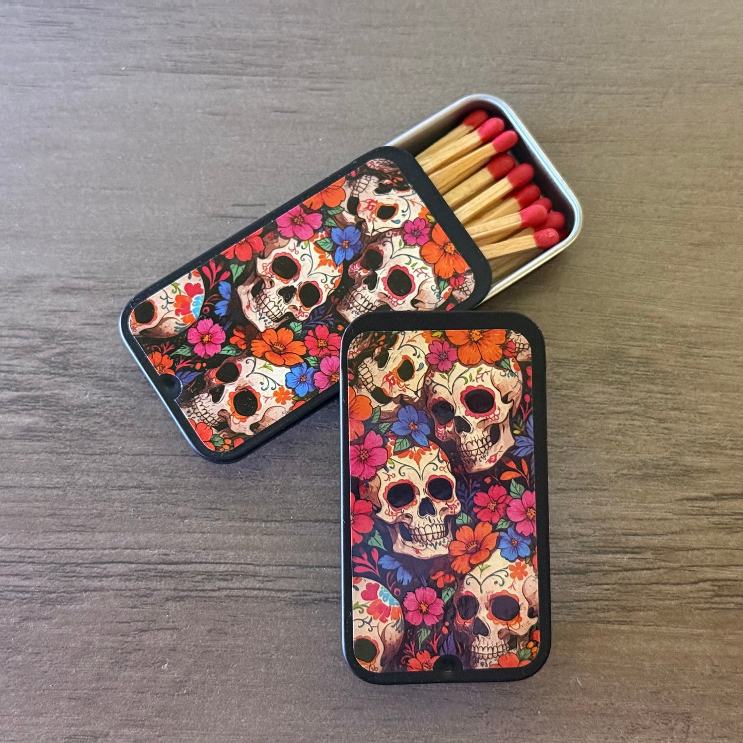 LATA DE CERILLAS "CATRINA"