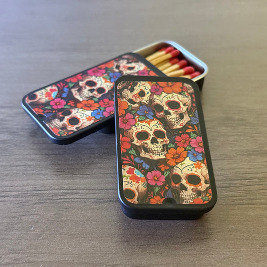 LATA DE CERILLAS "CATRINA"