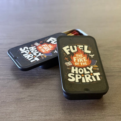 Lata porta cerillas - Holy Spirit