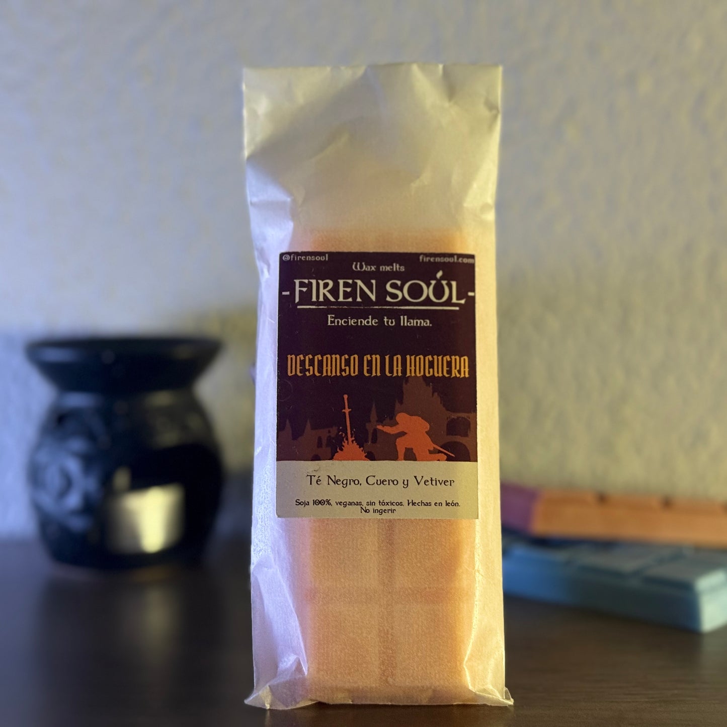 WAX MELT DESCANSO EN LA HOGUERA - DARK SOULS