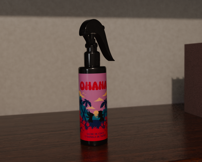 OHANA - Spray aromático 200ml inspirado en Lilo & Stitch