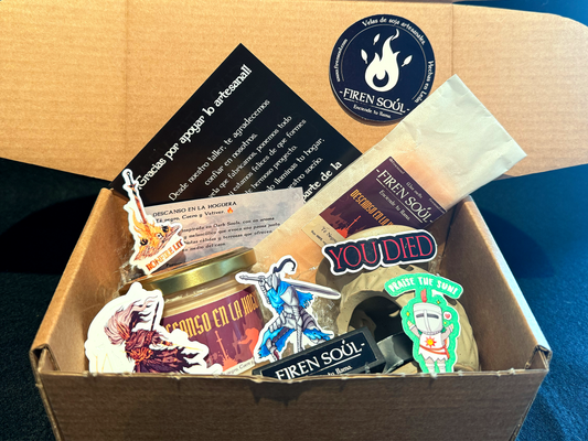 Pack Regalo DESCANSO EN LA HOGUERA - Dark Souls