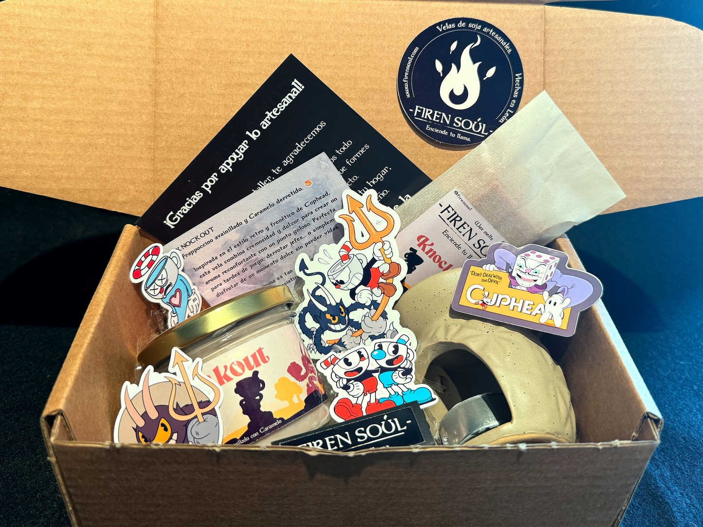 Pack Regalo KNOCKOUT - Cuphead