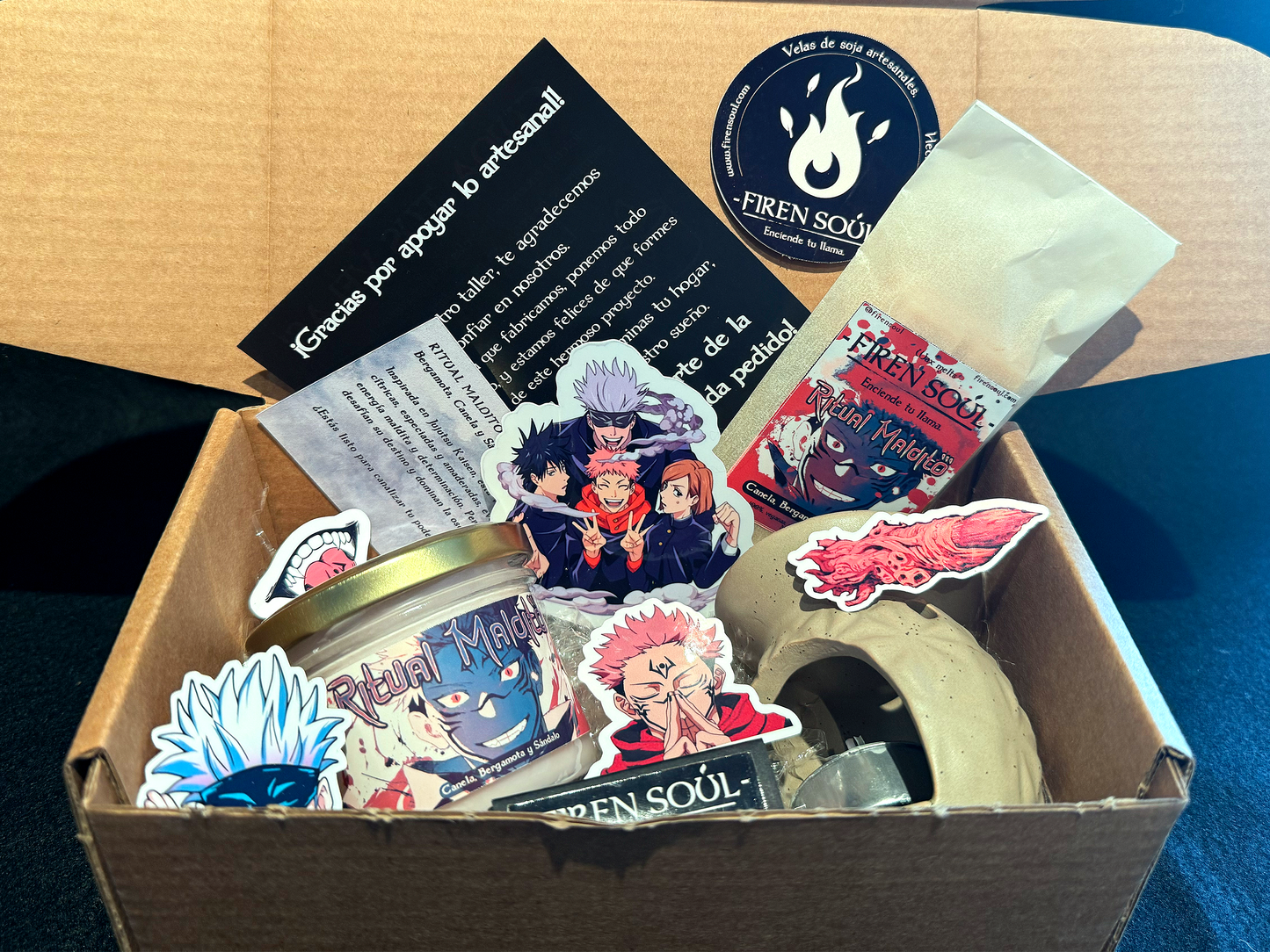 Pack Regalo RITUAL MALDITO - Jujutsu Kaisen