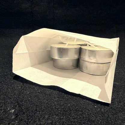 Pack 8 velas de té Soja 100%, Neutras