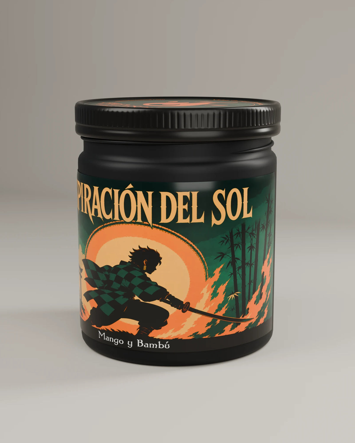 RESPIRACIÓN DEL SOL - Vela inspirada en Kimetsu no Yaiba