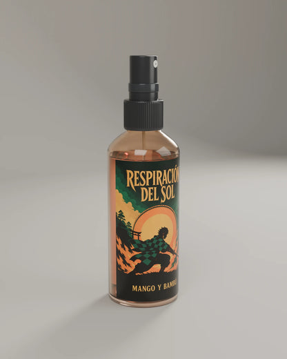 RESPIRACIÓN DEL SOL - Spray aromático 100ml inspirado en Kimetsu no Yaiba